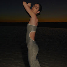 Load image into Gallery viewer, Mambo Mineral Metallic Dress