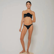 Load image into Gallery viewer, Orianna Rose Black Bandeau Bikini Set