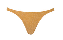 Load image into Gallery viewer, Goa Glossy Gold and Lime Bikini Set