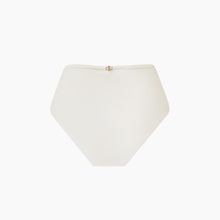 Load image into Gallery viewer, Mesh Bandeau Sofia White Bikini Set High