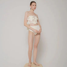 Load image into Gallery viewer, El Jardin Ivory Corset Bikini Set
