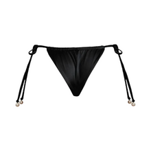 Load image into Gallery viewer, La Joya Shell Black Bikini Set
