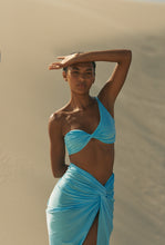Load image into Gallery viewer, Mia Mar Blue Sarong
