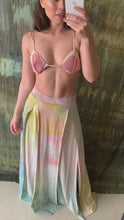 Load and play video in Gallery viewer, Stripe Skirt in Pastel by Entreaguas
