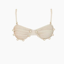 Load image into Gallery viewer, Catalina Shiny Ivory Bikini Set
