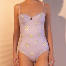 Load image into Gallery viewer, Vintage Daisy One Piece Swimsuit
