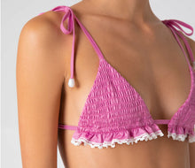 Load image into Gallery viewer, Salvia Solid Sugar Pink Bikini Set
