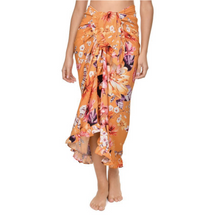 Load image into Gallery viewer, Nore Mustard Print Sarong
