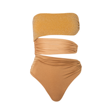 Load image into Gallery viewer, Isla Warm Desert Gold One Piece Swimsuit
