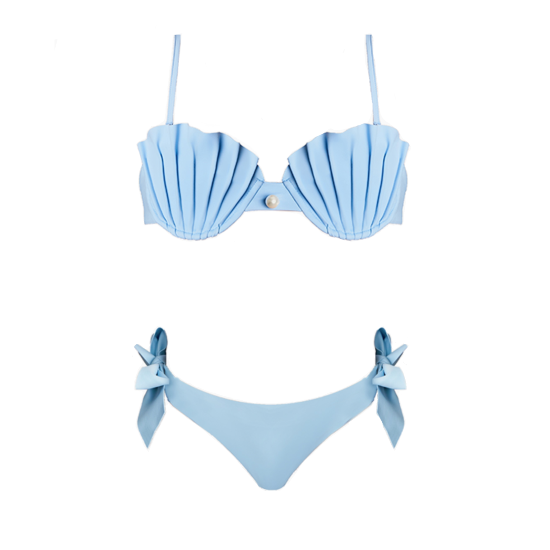 La Joya Shell Periwinkle Bikini Set – Casa Colo